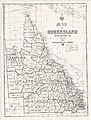 Map of the Queensland counties, 1890