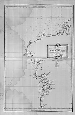 Mapa Galicia Cartas Náuticas 1787