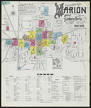 Marion, Marion County, Ohio, 1900 - DPLA - a03f8eb6fe604ad1654ded44905ed9f7 (page 1)