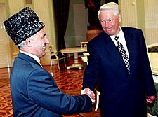 Maskhadov Yeltsin