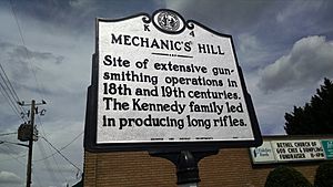 Mechanics Hill Sign Robbins NC