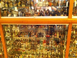 Miniature bottles collection
