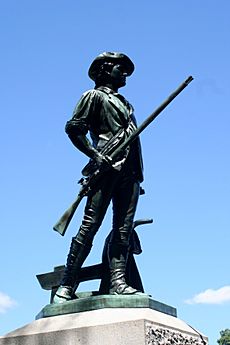 Minuteman statue 2 - Old North Bridge