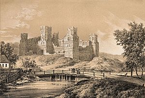 Mirski zamak. Мірскі замак (N. Orda, 1877)