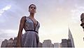 Misty Copeland poses against New York City skyline