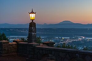 Mount St. Helens from Rocky Butte