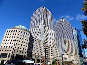 NYC - 200 Liberty Street - Winter Garden - 200 Vesey Street - Goldman Sachs World Headquarters - panoramio