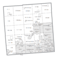 Oakland County, MI census map2