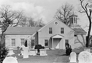 Old St. Mary's Church, West Broad & Wood Streets, Burlington (Burlington County, New Jersey)