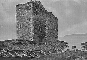 Portencross Castle, Ayrshire, 1900
