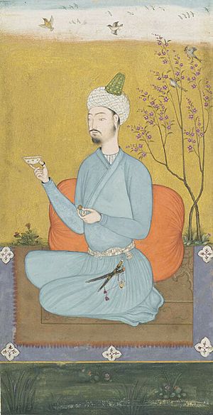 Portrait of Mughal prince Mirza Kamran (cropped).jpg