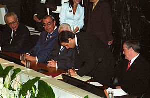 Posse de Aécio Neves como governador de Minas Gerais em 1º de janeiro de 2003