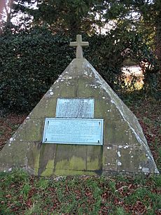 Pyramid Tombstone in Sharow Churchyard - geograph.org.uk - 327872