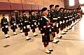 RSM Robertson with Number 1 Guard CoC Parade 7 Sep 19