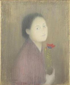 Rippl Female with Flower 1891