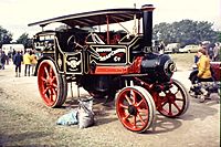 Robey steam tractor, Pendle Knight.jpg