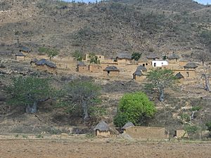 Rural village near Sumbe