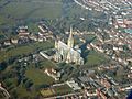 Salisbury Cathedral from the air - geograph.org.uk - 503638