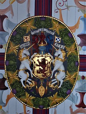 Scottish arms,Stirling Castle