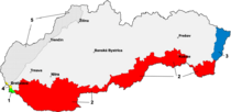 Slovakia borderHungary