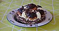 St. Honoré cake with chocolate (DSCF4539)