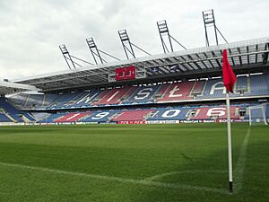 Stadion przed meczem z APOELEM