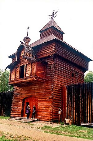 Taltsy Museum Irkutsk Ostrog Tower 200007280018