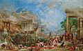 The Sack of Corinth by Thomas Allom