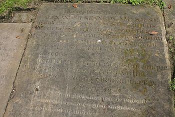 The grave of Dr Alexander Kennedy FRSE, St Cuthbert's Churchyard