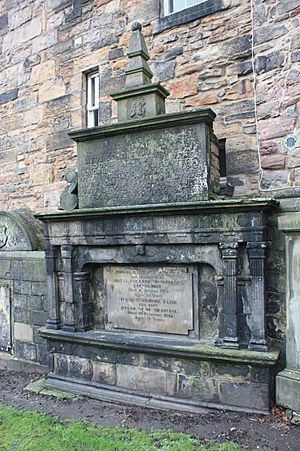 The grave of Robert Kerr, Greyfriars Kirkyard