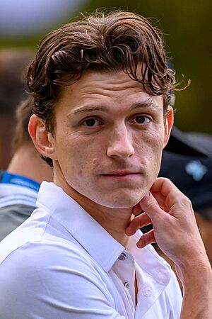 Tom Holland during pro-am Wentworth golf club 2023-2 (cropped)