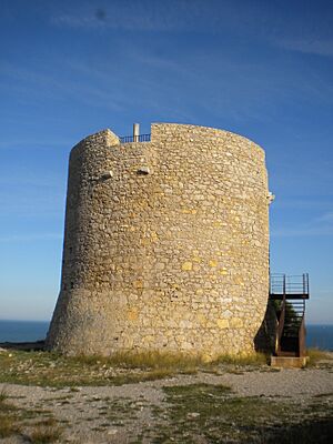 Torre d'en Montgó vista posterior