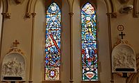 Twickenham, Church of St James, Portuguese memorial windows