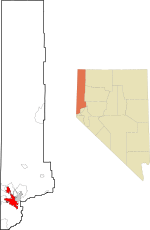 Location within Washoe County