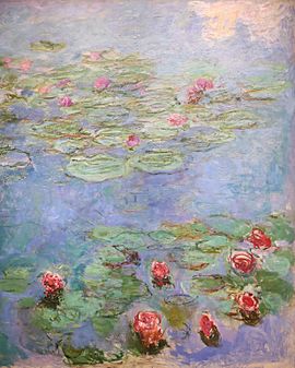 Water Lilies by Claude Monet, California Palace of the Legion of Honor 1973.3.JPG