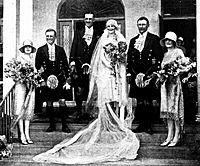 Wedding at Mount Broughton 1929