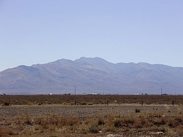 2014-10-10 12 54 57 View of Mount Lewis from Interstate 80 around milepost 238 near Battle Mountain, Nevada.JPG