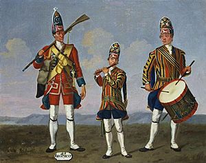49th regiment and foot guards 1751