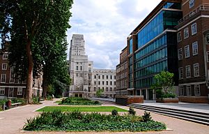 A view of Birkbeck, University of London