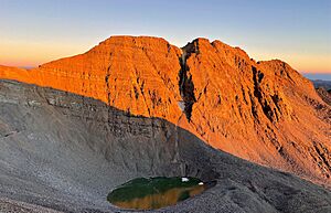 Alpenglow on Conundrum