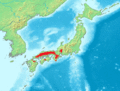 Andrias japonicus distribution