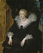 Anne of Austria by Rubens (c.1622, Prado)