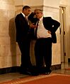 Barney Frank and Barack Obama