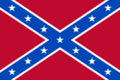 Battle flag of the Confederate States of America (light blue) (2-3)