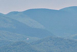 Big Butt, Macon County, North Carolina viewed from Rabun Bald