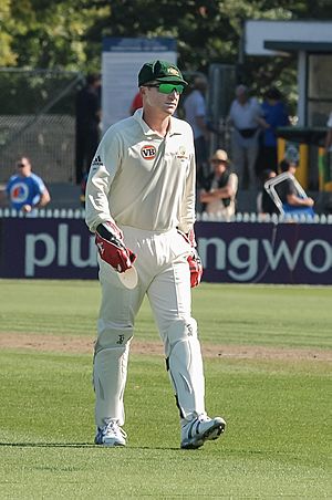 Brad Haddin at Test 2010