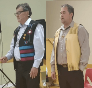 Brendan Mitchell and Geoff Sparkes