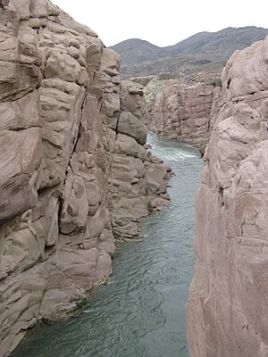 Cañón Río Jáchal, San Juan, Argentina