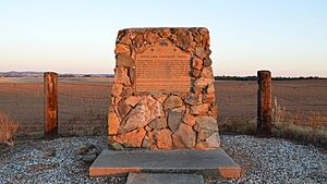 California historic marker 799-3 at sunset