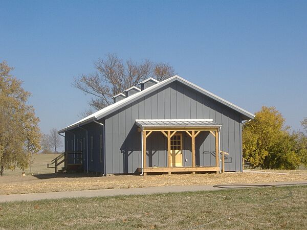 Camp Nelson gray building